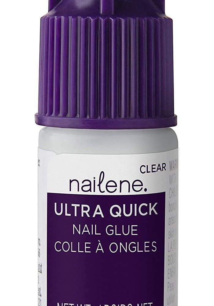 Nailene Ultra Quick Nail Glue - Fast Drying Adhesive for Artificial and Natural Nails - Image 1